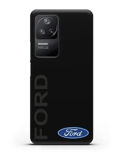 Чехол с надписью Ford и логотипом силиконовый для Xiaomi Poco F4