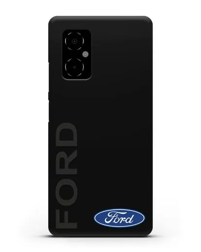Чехол с надписью Ford и логотипом силиконовый для Xiaomi Poco M4 5G