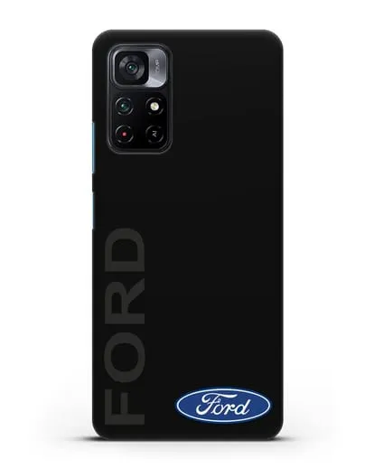 Чехол с надписью Ford и логотипом силиконовый для Xiaomi Poco M4 Pro 5G
