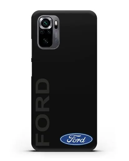 Чехол с надписью Ford и логотипом силиконовый для Xiaomi Poco M5s