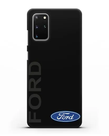 Чехол с надписью Ford и логотипом силиконовый для Samsung Galaxy S20 Plus [SM-G985F]