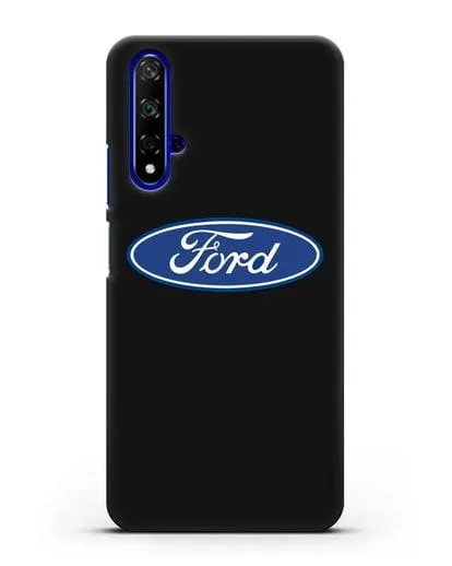 Чехол с логотипом Ford силиконовый для Honor 20