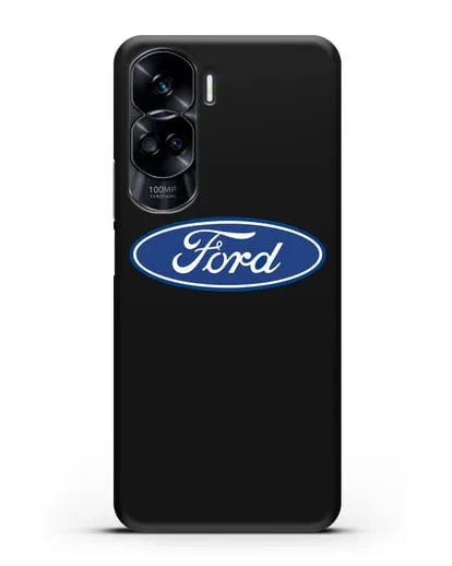 Чехол с логотипом Ford силиконовый для Honor 90 Lite