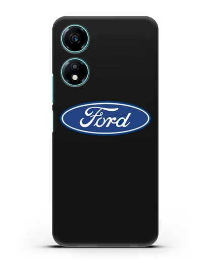 Чехол с логотипом Ford силиконовый для Honor X5 Plus