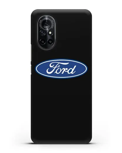 Чехол с логотипом Ford силиконовый для Huawei Nova 8