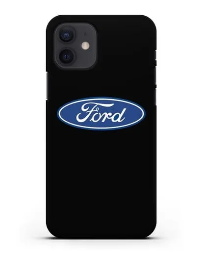 Чехол с логотипом Ford силиконовый для iPhone 12