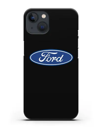 Чехол с логотипом Ford силиконовый для iPhone 13