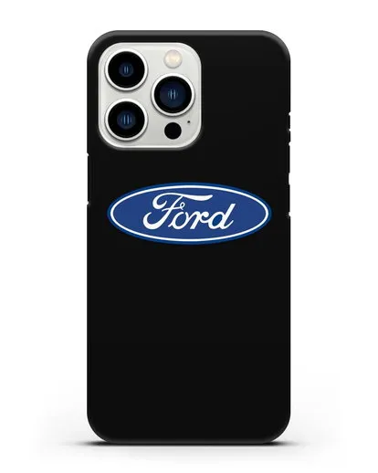 Чехол с логотипом Ford силиконовый для iPhone 13 Pro