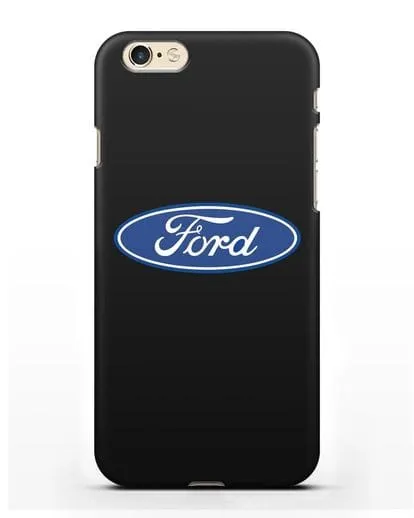 Чехол с логотипом Ford силиконовый для iPhone 6