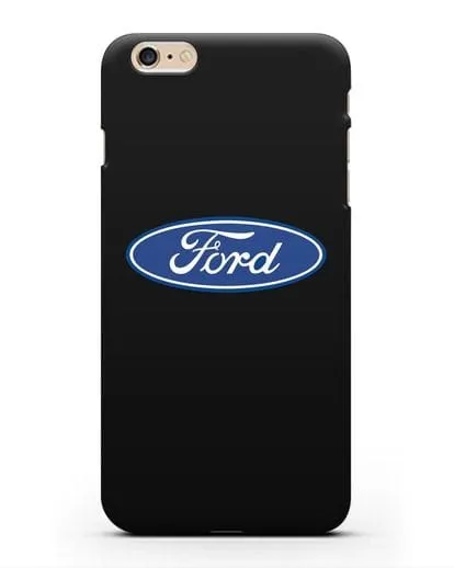 Чехол с логотипом Ford силиконовый для iPhone 6 Plus