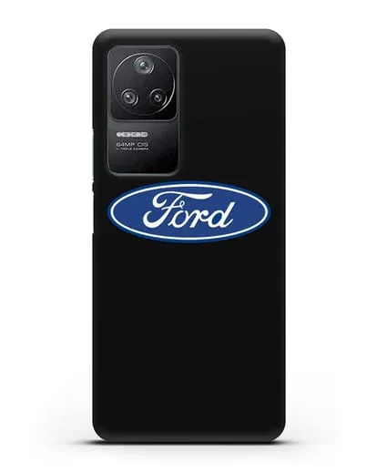 Чехол с логотипом Ford силиконовый для Xiaomi Poco F4