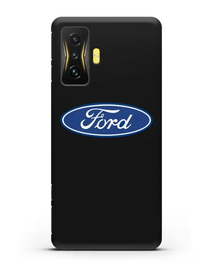 Чехол с логотипом Ford силиконовый для Xiaomi Poco F4 GT