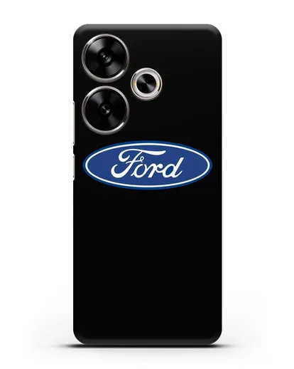 Чехол с логотипом Ford силиконовый для Xiaomi Poco F6