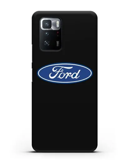 Чехол с логотипом Ford силиконовый для Xiaomi Poco X3 GT