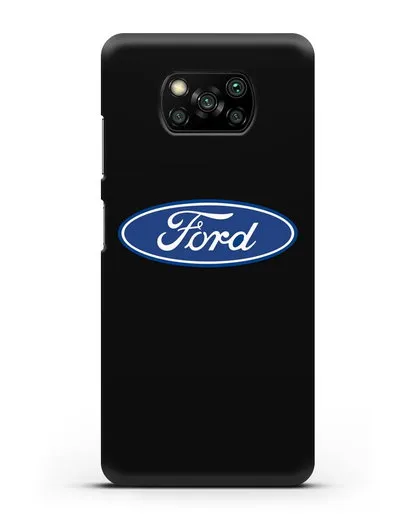 Чехол с логотипом Ford силиконовый для Xiaomi Poco X3 Pro