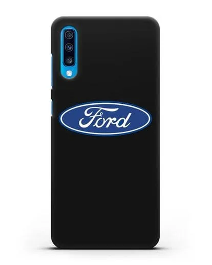 Чехол с логотипом Ford силиконовый для Samsung Galaxy A70 [SM-A705F]