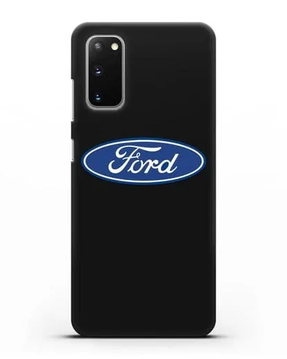Чехол с логотипом Ford силиконовый для Samsung Galaxy S20 [SM-G980F]