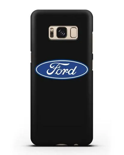 Чехол с логотипом Ford силиконовый для Samsung Galaxy S8 Plus [SM-G955F]