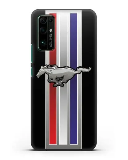 Чехол с логотипом Ford Mustang силиконовый для Honor 30