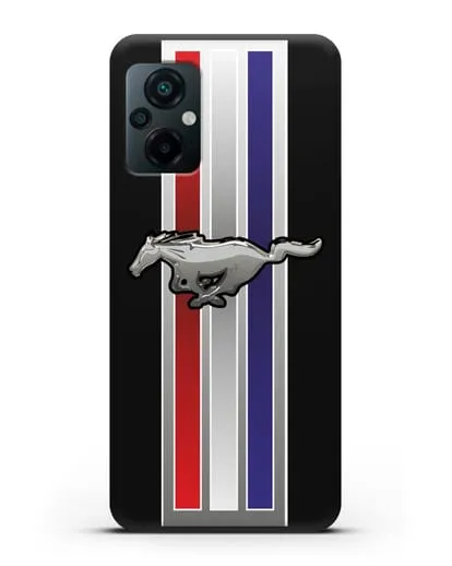 Чехол с логотипом Ford Mustang силиконовый для Xiaomi Poco M5